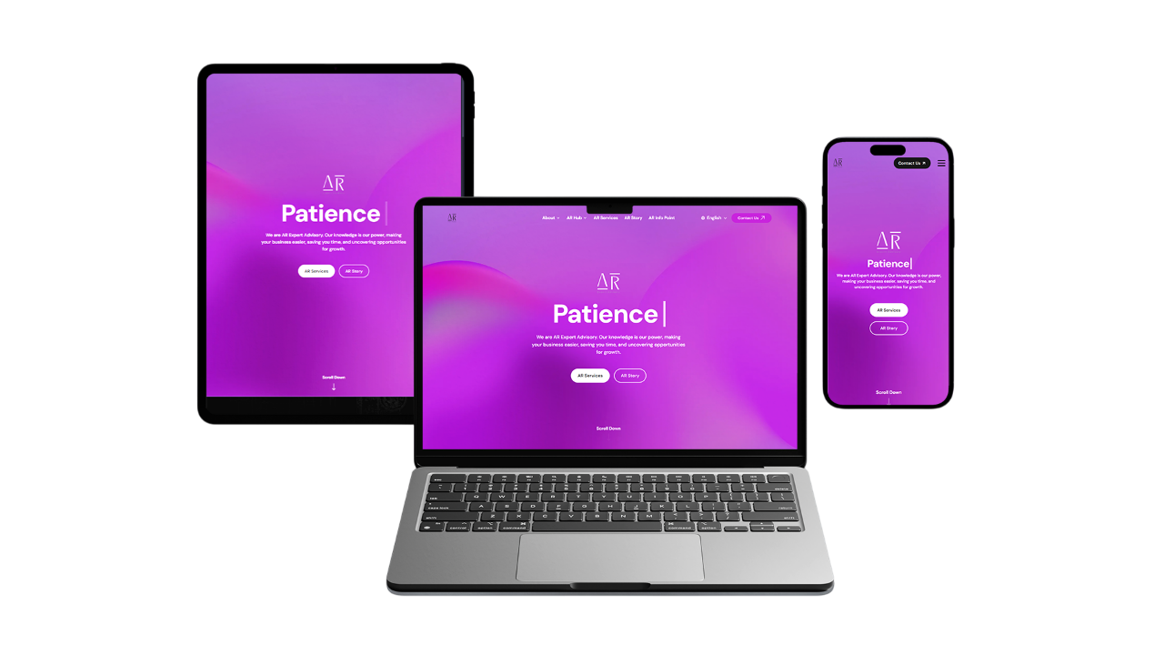 Corporate Website Development for AR Expert Advisory